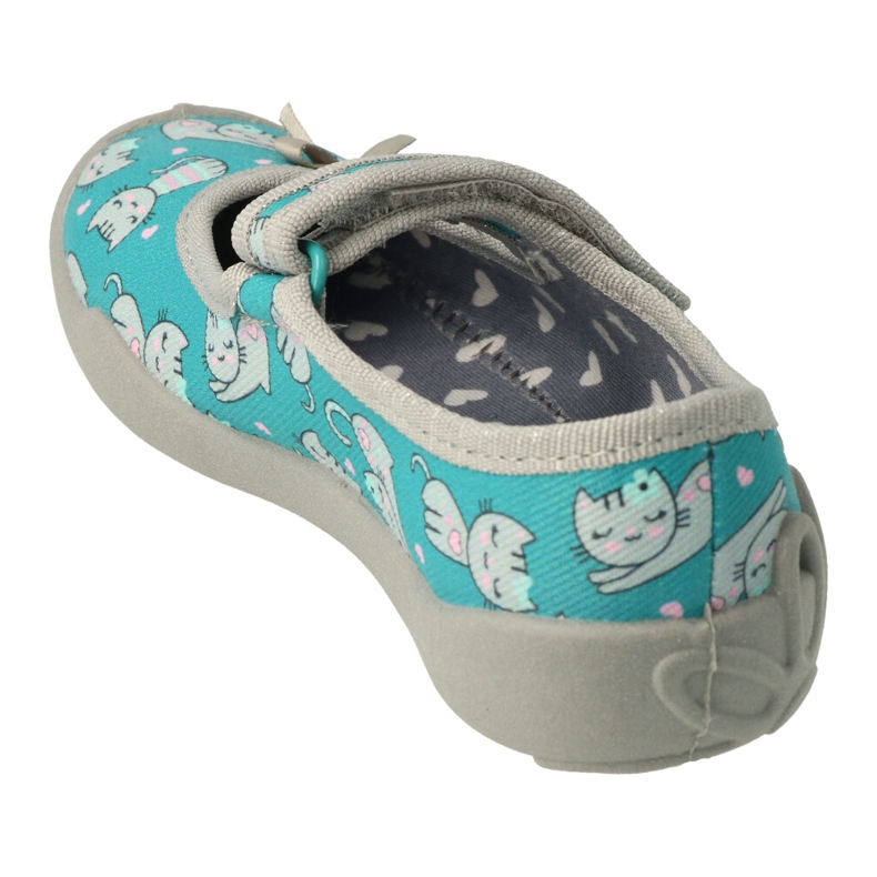 Befado dječje cipele 114X453 siva zelena 2