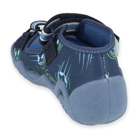 Befado žute dječje cipele 250P100 plava 2