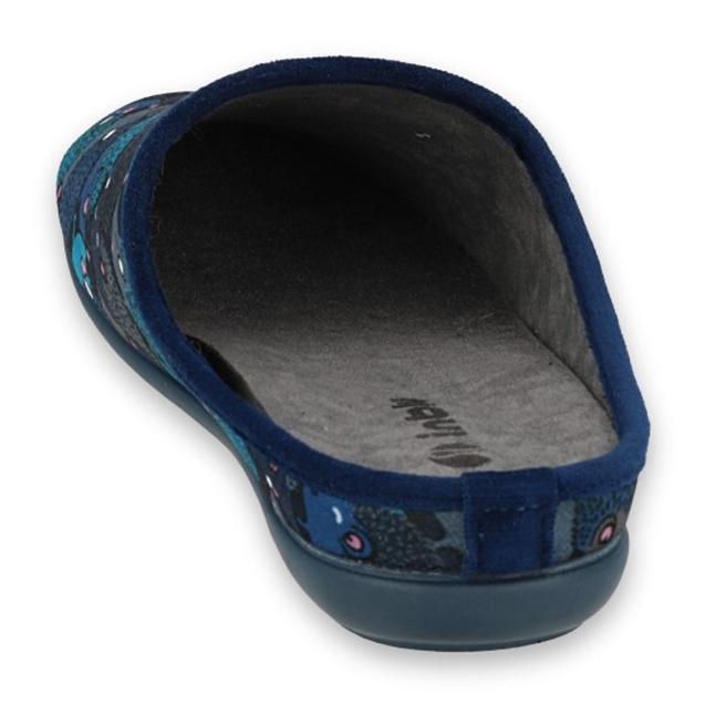 Befado ženske cipele 155D204 tamnoplava plava siva 2