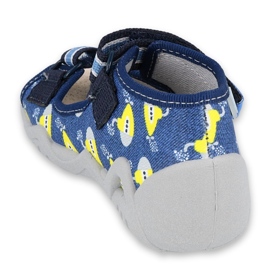 Befado žute dječje cipele 350P020 plava 2