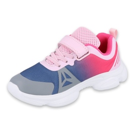 Befado cipele za mlade 516Q054 tamnoplava ružičasta siva višebojan 1