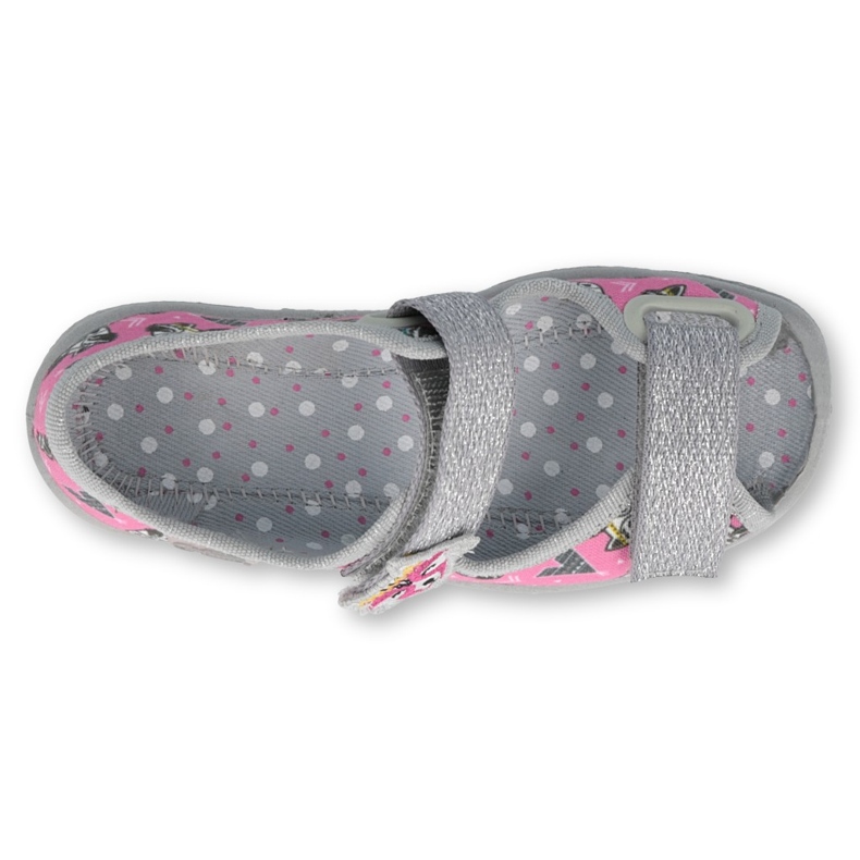 Befado dječje cipele 969X162 ružičasta srebro 2