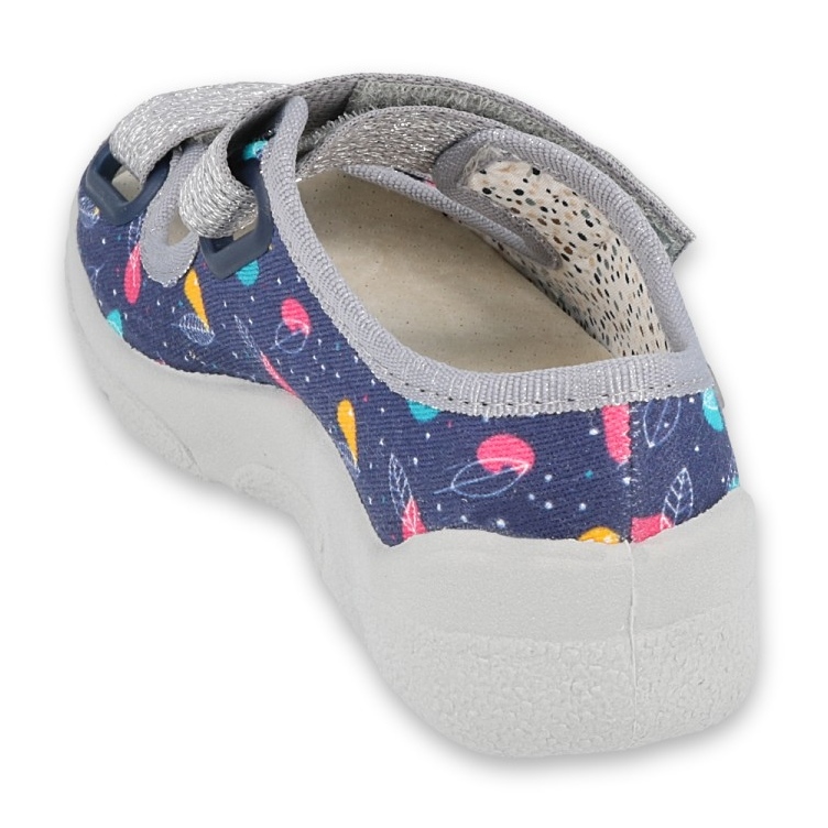 Befado dječje cipele 869X144 tamnoplava ružičasta siva 2