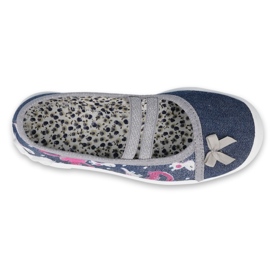 Befado dječje cipele 116X279 tamnoplava ružičasta srebro siva 1
