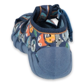 Befado dječje cipele 190P101 mornarsko plava plava raznobojna zelena 2