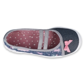 Befado dječje cipele 116X281 tamnoplava srebro siva 1