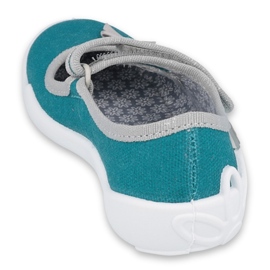 Befado dječje cipele 114X434 siva zelena 2