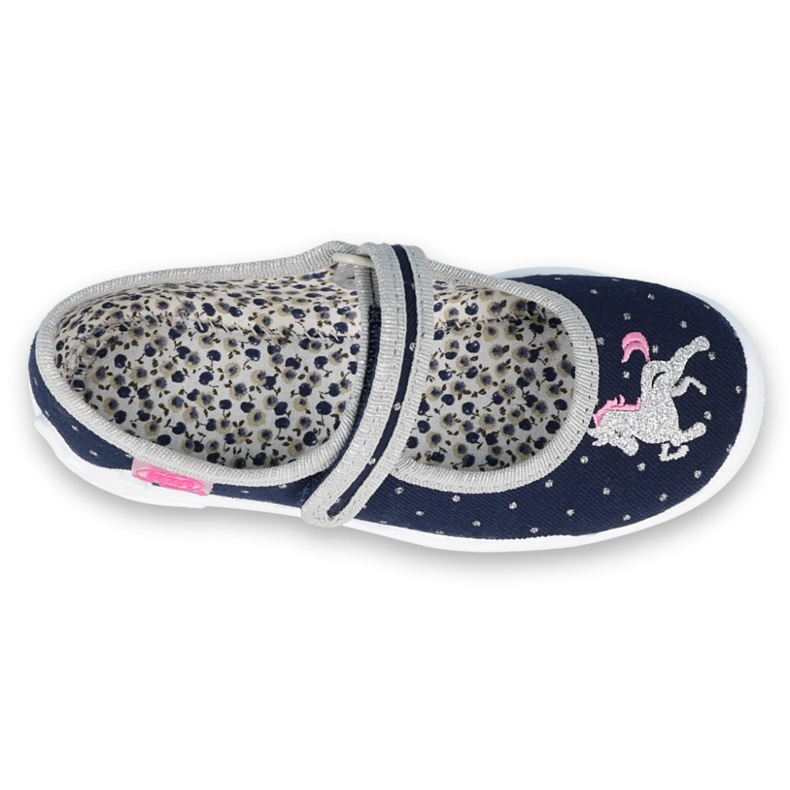 Befado dječje cipele 114X414 mornarsko plava srebro siva 1