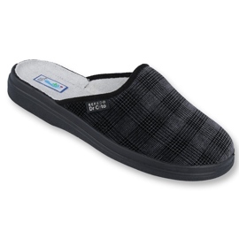 Befado muške cipele pu 125M011 crno siva 1