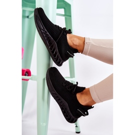 FM1 Ženske sportske platnene cipele Black Lenney crno 2