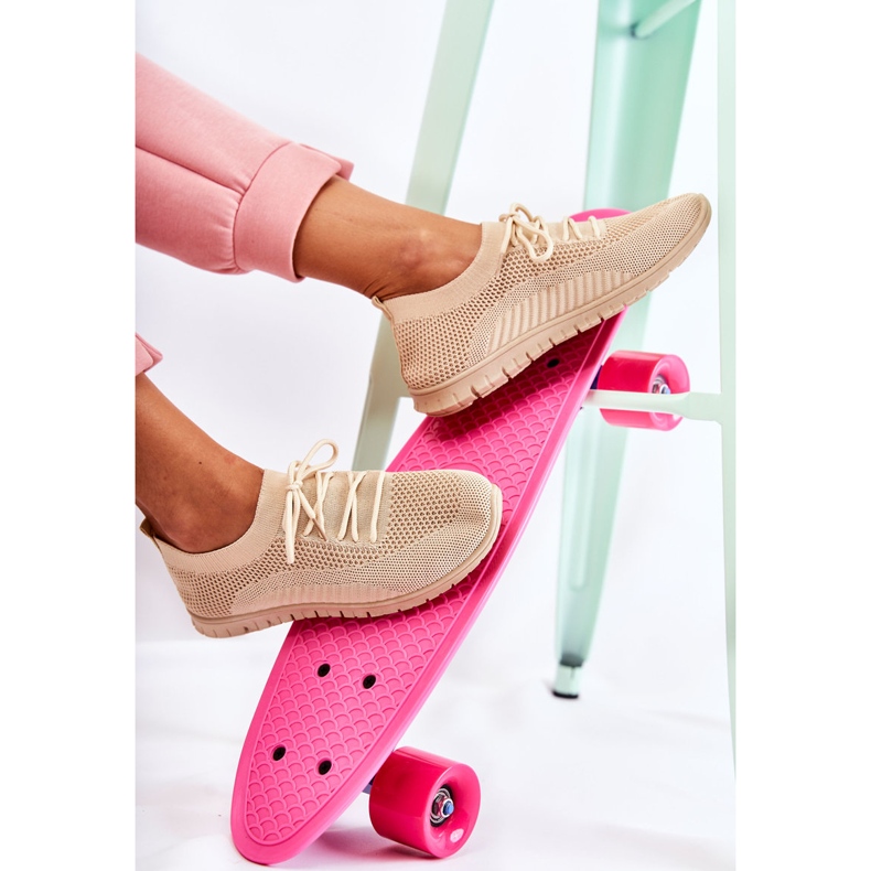 FM1 Ženske bež Sequro slip on sportske cipele 1