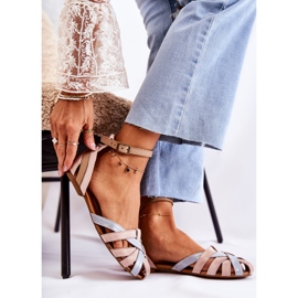 Kožne ženske sandale Maciejka 01924-15 Pink ružičasta 1