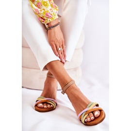 Modne ženske sandale Maciejka L4953-04 Multicolor bež višebojan 2