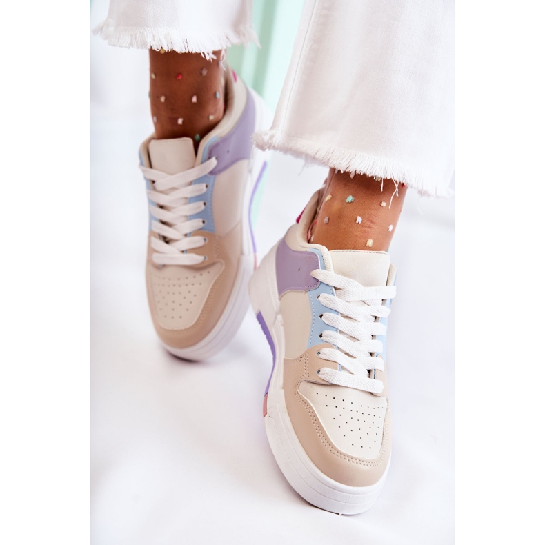 PS1 Ženske sportske cipele Bež Francis raznobojna 2