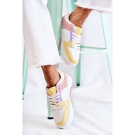 PS1 Ženske sportske cipele, bijeli i žuti Franjo bijela raznobojna 2