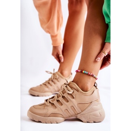 PG2 Ženske sportske tenisice Azella bež cipele 1