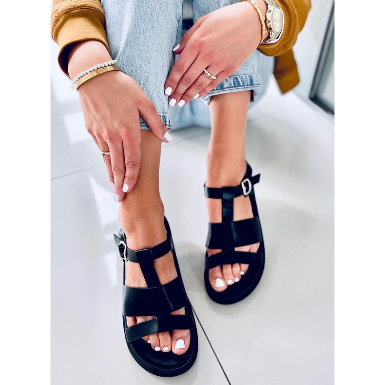 Patsy Crne ženske sandale crno 2