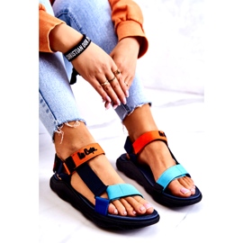 Ženske sportske sandale Lee Cooper LCW-22-34-0953L Multicolor mornarsko plava naranča raznobojna 3