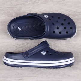 American Club tamnoplave muške papuče za bazen tamnoplava 1