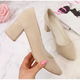 Pumpe na stupu, bež Juma antilop 2