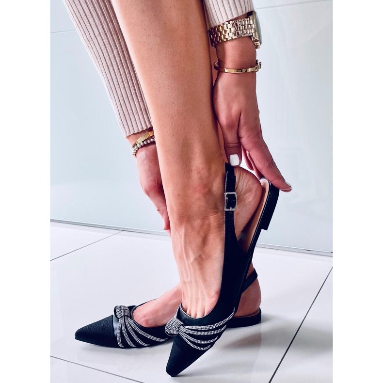 Taylor crne balerinke otvorene pete crno 1