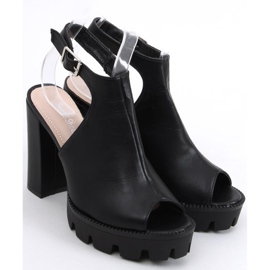 Sandale na platformi Rome Black crna 2