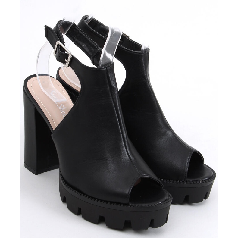 Sandale na platformi Rome Black crna 2