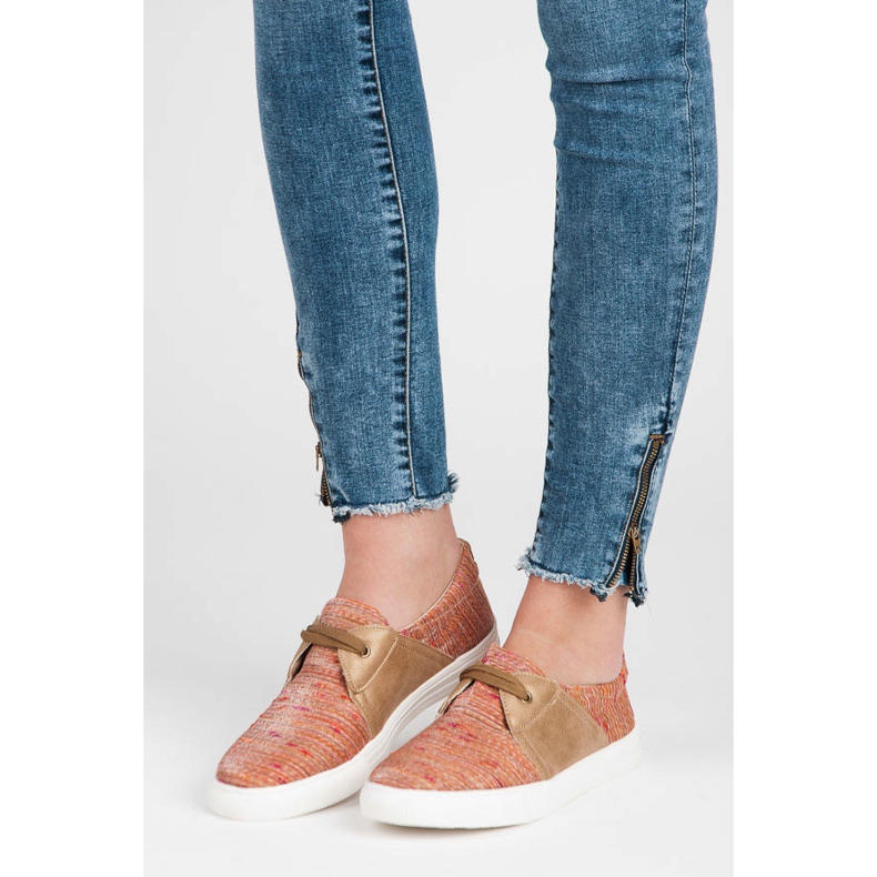 Kylie Tenisice s etničkim uzorkom narančasta 1