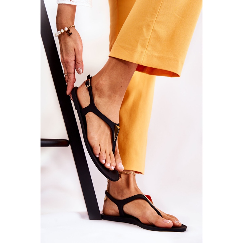 PH1 Ženske crne sandale Storm crno 1