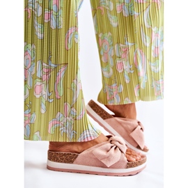 PG1 Papuče na tako udobnoj ružičastoj platformi ružičasta 2