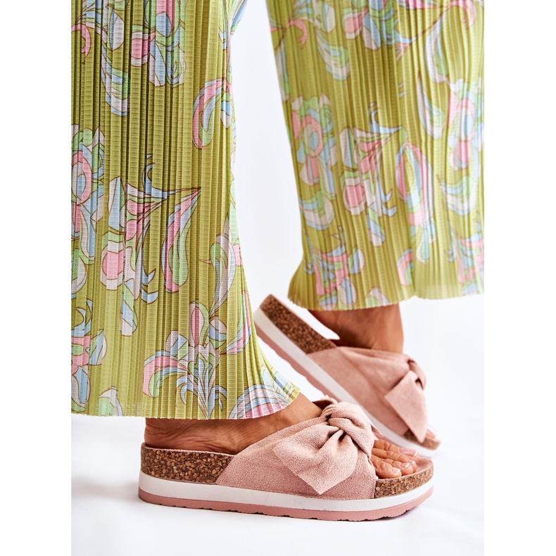 PG1 Papuče na tako udobnoj ružičastoj platformi ružičasta 2