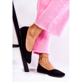 PS1 Ženske klasične balerinke od antilopa Arina crna 2