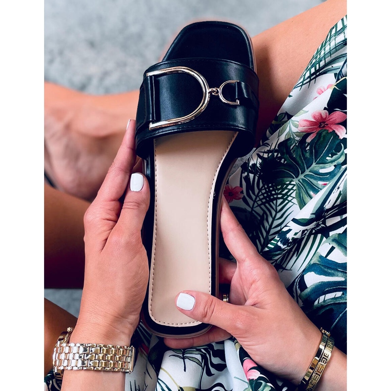 Arizona Black ženske papuče crna 1