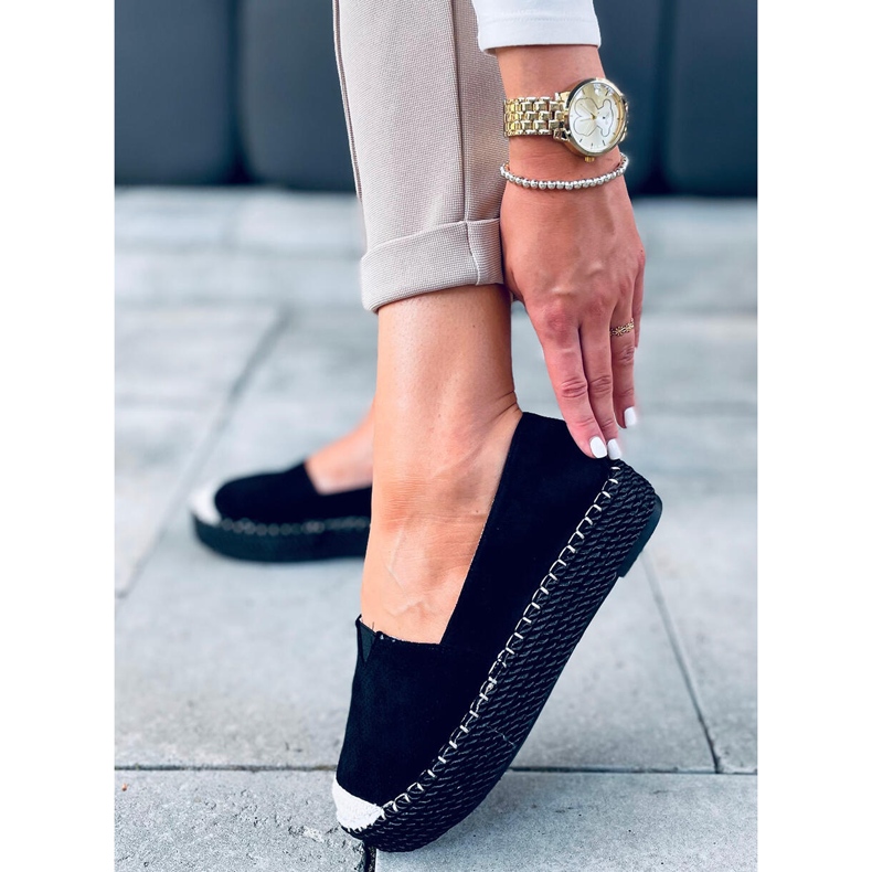 Callie Black ženske espadrile crno 2