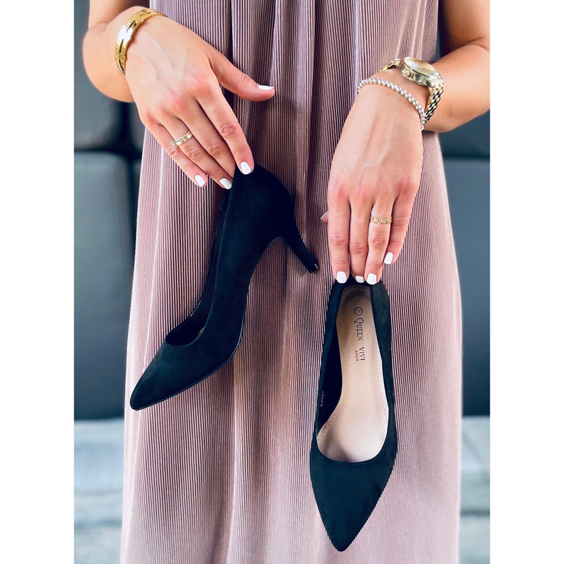 Pumpe na štiklu Susan Black crna 2