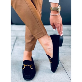 Linda Black ženske mokasinke crno 1