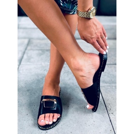 Linn crne ženske sandale crna 2