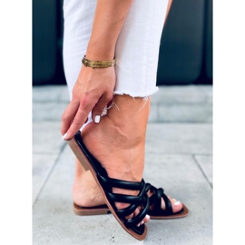 Zola Crne ženske papuče crno 1