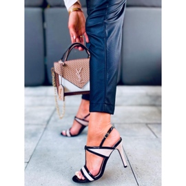 Penny marelice stiletto sandale bež crno 2