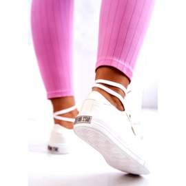 Ženske tenisice Big Star JJ274095 Bijele tenisice bijela 3