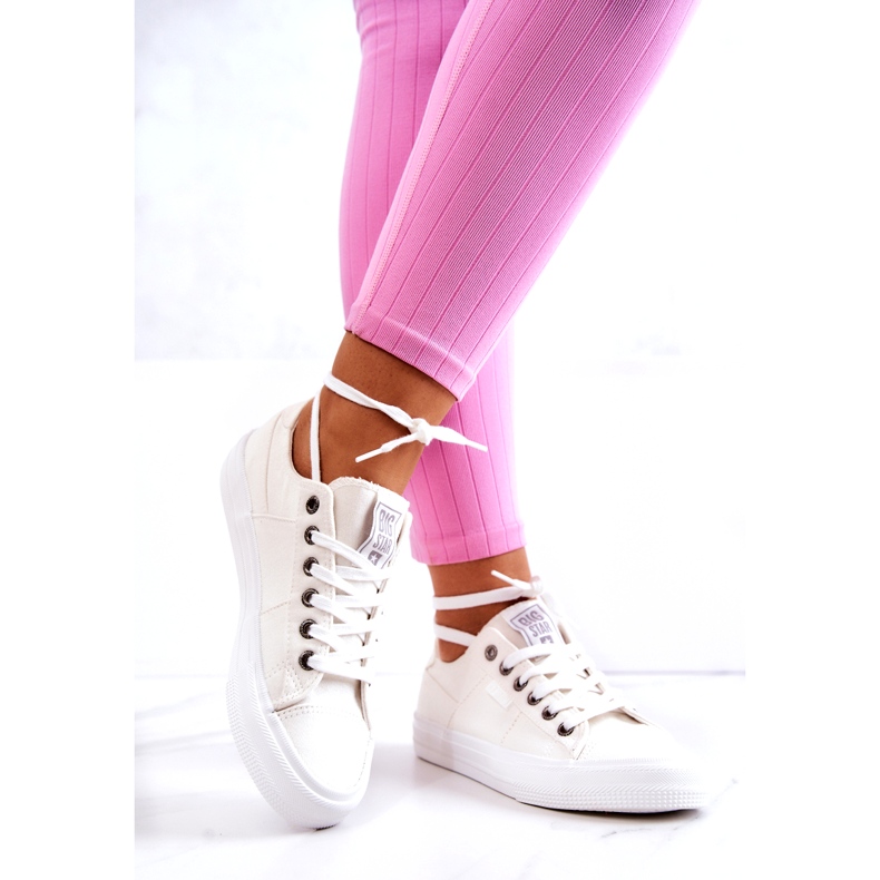 Ženske tenisice Big Star JJ274095 Bijele tenisice bijela 1