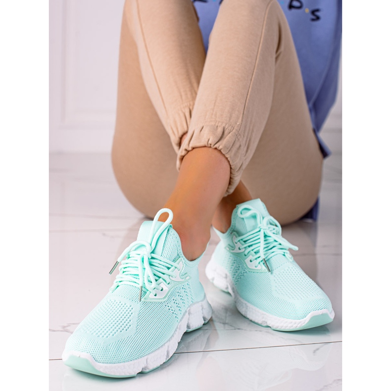 SHELOVET Lagane sportske cipele zelena 1