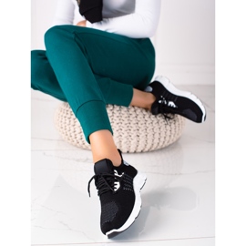 SHELOVET Lagane sportske cipele crna 1