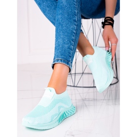 SHELOVET Klizne sportske cipele zelena 1