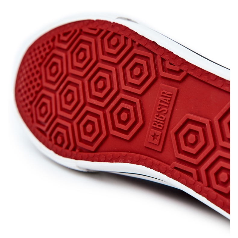 Muške kožne tenisice Big Star JJ174069 Bijele bijela 3