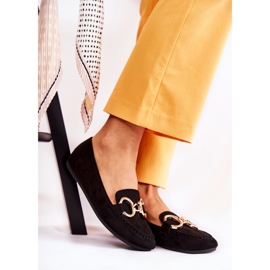 PG1 Ženske antilop loferice s crnim reality ukrasom crno 1