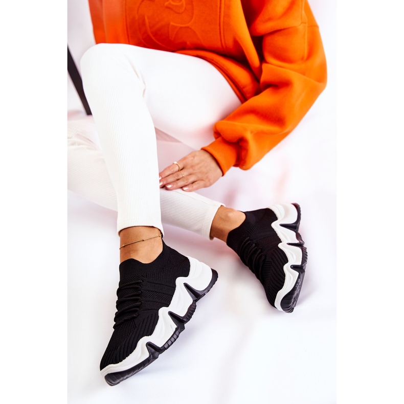 PG1 Ženske crne Dayen slip-on tenisice crna 1