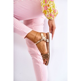 PG1 Ženske sandale sa zlatnim kubnim cirkonijem Sorrita 2