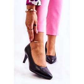 Sergio Leone Ženske klasične crne cipele Semprella crno 1