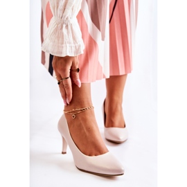 Sergio Leone Ženske klasične cipele Pearl Beige Semprella bež 1